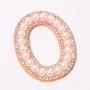 Custom High Quality Stock Low MOQ Sticker Designer Embroidered Letter Patches