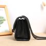 Women's High Quality PU Leather Crossbody Bag Korean Style Casual Outdoor Shoulder Bag Fashionable Chain Lady's  Messenger Bags