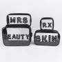 Hot Sale Quality 4 Sizes Available Selection Waterproof Makeup Bag Set Makeup Pouch Bag Bag Transparency