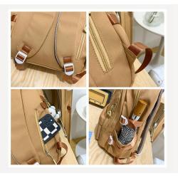 KBW488 wholesale Nylon Backpack New Fashion College Students Shoulder Bag Waterproof Travel Schoolbag
