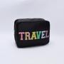 RTS New Arrivals  Best Gift Women Waterproof  Travel Custom Make Up Bag Toiletries Pouch Cosmetic Nylon Pouches