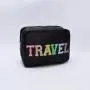 RTS New Arrivals  Best Gift Women Waterproof  Travel Custom Make Up Bag Toiletries Pouch Cosmetic Nylon Pouches