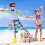 Wholesale Factory Price Portable Kids Sand Toys Storage Mesh Beach Bag Colorful Mesh Seashell Bags With Adjustable Strap