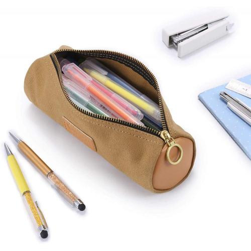 Gelory Factory Custom Private Label School Canvas Pencil Case Popular Children Pencil Bag For School Students