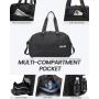 LOVEVOOK Sucipi Wholesale Waterproof 45L sports Duffel Bag with Shoes Compartment for women men Fitness Yoga Travel luggage bags