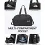 LOVEVOOK Sucipi Wholesale Waterproof 45L sports Duffel Bag with Shoes Compartment for women men Fitness Yoga Travel luggage bags