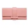 Hot Selling Women's Wallet Ladies Long Trifold Flap Coin Purse Multifunctional Card Bag Buckle Leather Wallet Coin Purse