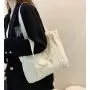 ZWY241 Customizable logo Fashion Handbag Canvas Bag Women Eco-friendly Recyclable Shopping Bag Daily Travel Work Crossbody Bag