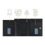 Mini Genuine Leather Card Holder Wallet For Men Slim Front Pocket Short Purse