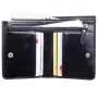 Oil Wax Card Holder Wallet Leather for Men New Design Wallets Short Bifold Erkek Cuzdan Soild Men Purse Lady Wallet Bags Women