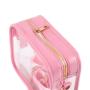 Keymay Hot Sale LOW MOQ 9 Colors Rts Trending Women Transparent Clear Crossbody Bag Stadium Approved Bag PVC Shoulder Bag