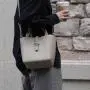 New Arrival Vegan Leather Cross Body Bag Fashion Ladies Shoulder Bag Custom Logo Premium Litchi Material Women Handbag