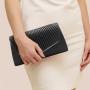 Hot Selling Classic Women's Sequin Pleated Envelope Bride Handbag Women's Wedding Evening Dress Bag Clutch Bags For Ladies