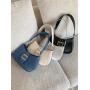 New Trend Vintage PU Leather Ladies Shoulder Bag High Quality Luxury Hand Bag Lock Designer Handbags for Women
