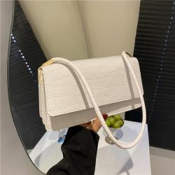 Stone Pattern Candy Color Fashion Handheld One Shoulder Crossbody Bag