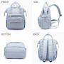 2023 LOVEVOOK High Quality Multi-function Vintage Ladies mini Backpack PU Leather fahion laptop Backpack For Women Teenager