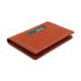 Custom logo men leather credit card holder wallet leather slim card holder wallet for men
