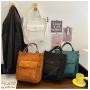 Big Capacity Corduroy Tote Bag Casual Shoulder Bags Handbags Crossbody Shopping Bag With Zipper And Outer Pocket for Women