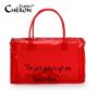 wholesale overnight transparent clear pvc weekend hologram weekender spendanight bags