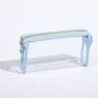 Keymay Portable Transparent Organizing Toiletry Makeup Bag Waterproof PVC Plastic Travel Cosmetic Bag With Zipper Clear Pouch