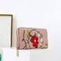 retro clutch bags long zipper cell phone clutch purse embroidery Sequined card wallet women designer long zipper wallet  20 cm