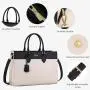 LOVEVOOK 2024 luxury ladies large pu leather woman purses and shoulder handbags for women 15.6in 17in laptop tote handbags 2024