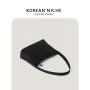 2024 New Simple Versatile Women Hand Bag Candy Nylon Underarm Shoulder Bag Korean Style Fashion Handbags for Ladies