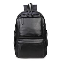 ZF011 Customized Casual Sports Travel Waterproof Bag New Polyester Outdoor Backpack PU Leather Fashion Shoulders School Bag