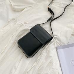 Hot Sale 2023 New Women's Leather Bag Hard Solid Color Small Square Shoulder Bag Simple Casual Portable Lady Crossbody Sling Bag