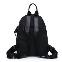 kbw663 New Women Bag Backpack Girl Retro Pleasure Oxfod Stripe Schoolbag Female Versatile Drawstring High Quality Travel Bag