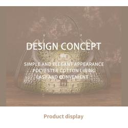 2024 Fashion Women Embossing Snake Genuine Leather Shoulder Hand Bags Classics Retro Antiparallelogram Portability Handbags