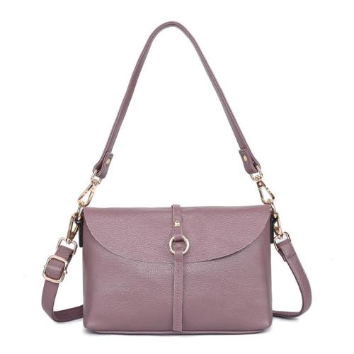 2024 Custom Genuine Leather Shoulder Bag For Women Ladies Fashion Sling Purse