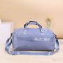 Gelory Large Capacity Sports Gym Bag Custom Logo Waterproof Weekender Travel Duffle Bag With Shoes Compartment