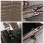 2024 Designer Classic Genuine Alligator Crocodile Leather Woman Handbags Famous Brands Crossbody Tote Hand Bags For Women