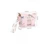 Portable Printed Waterproof Cloth Multifunctional Storage Bag Ladies Travel Zipper Hand Wash Bag Cosmetic Bag