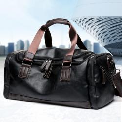 XL323 Durable Customized Logo Gym Bag Anti Water Large Capacity Sports Duffle Bag Polyester LEATHER Yoga Bag Can Hold Shoes