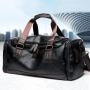 XL323 Durable Customized Logo Gym Bag Anti Water Large Capacity Sports Duffle Bag Polyester LEATHER Yoga Bag Can Hold Shoes