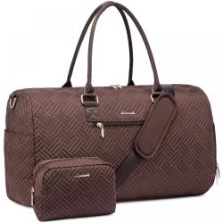 LOVEVOOK Travelling Weekender Overnight Holdall Duffle Luggage Travel Bags For Luxury Men Women