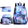 Designer Shoulder Bags Teenage Fashion Children's School Bag 3-piece Set