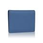High quality leather credit card holder sanffiano bifold card holder wallet leather card holder