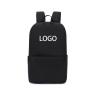 Custom Solid Color High School Teen Girls Boys Schoolbag Lightweight Simple Casual Daypack College Backpack