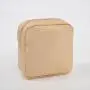 RTS Hot Pink Small Waterproof Glitter Chenille Letter Patches Fashion Durable Custom Women Girl Travel Cosmetic Makeup Bag