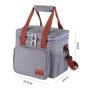 picnic lunch bag customized wholesale price waterproof outdoor camping ice bag reusable large capacity insulated cooler bags