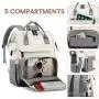 LOVEVOOK multiple pocket travelling backpack bag 15.6 17 inch work business backpacks with USB Port travel backpacks for women