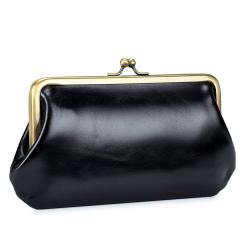 XL266 Hot Sale Fashion Design Women Wallet American Vintage Clip Bags Long Handhelding Wallet Double Zipper Coin Purse