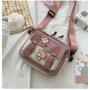 Messenger bag women's new small bag cute nylon female student shoulder small square bag