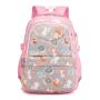 Wholesale Girls Students Bookbags Waterproof Lightweight Cartoon Floral Print Pupil Kids Backpack Primary Children Schoolbags