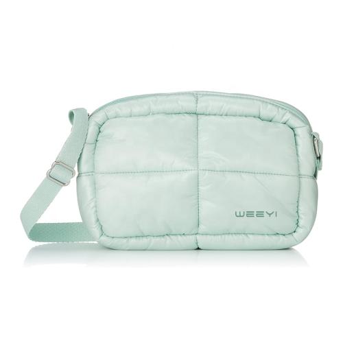 CHANGRONG Custom Cotton Padded puffy Shoulder Bag  for ladies