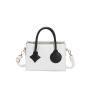 New Designer Handbag Custom Fashionable Contrasting Color Small Square Bag Pu Leather Cross Boy Bag Bolsos De Mujer