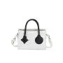 New Designer Handbag Custom Fashionable Contrasting Color Small Square Bag Pu Leather Cross Boy Bag Bolsos De Mujer